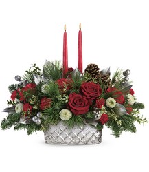 Merry Mercury Centerpiece Cottage Florist Lakeland Fl 33813 Premium Flowers lakeland